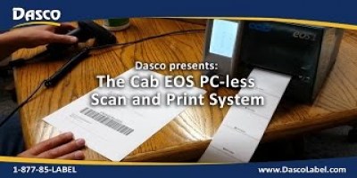 Scan and Print cab EOS System 